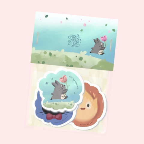 Kit Stickers Studio Ghibli Soft - comprar online