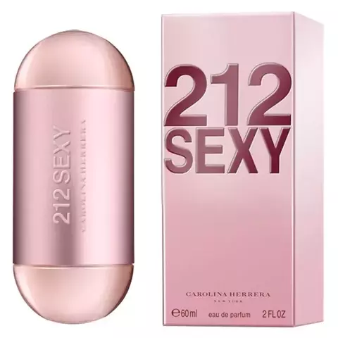PERFUME 212 SEXY FEMININO CAROLINA HERRERA EAU DE PARFUM 60ML