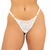 Tanga Sexy Branco Borboleta com Regulagem Patitex - comprar online