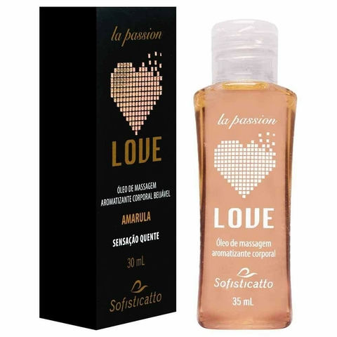 LOVE HOT OLEO BEIJAVEL MASSAGEM 30ML SOFISTICATTO