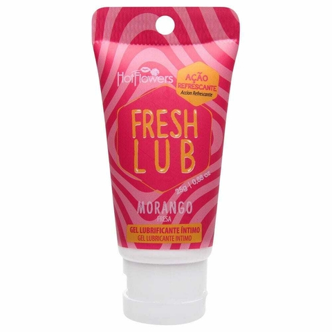 FRESH LUB LUBRIFICANTE BEIJAVEL 25G HOT FLOWERS - comprar online