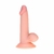 PENIS REALISTICO COM VENTOSA, POSSUI ESCROTO PEQUENO, VEIAS E GLANDE SALIENTE 3R IMPORT BEGE - comprar online