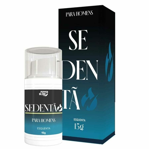 Sedentao Excitante Masculino com Acao Vasodilatadora e Aquecimento Pepper Blend - comprar online