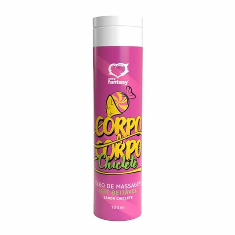 Corpo a Corpo Oleo de Massagem Hot Beijavel Chiclete 100ml Sexy Fantasy - comprar online