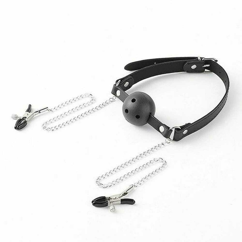 MORDACA PRENDEDOR MAMILOS CORRENTE SEXY IMPORT - comprar online