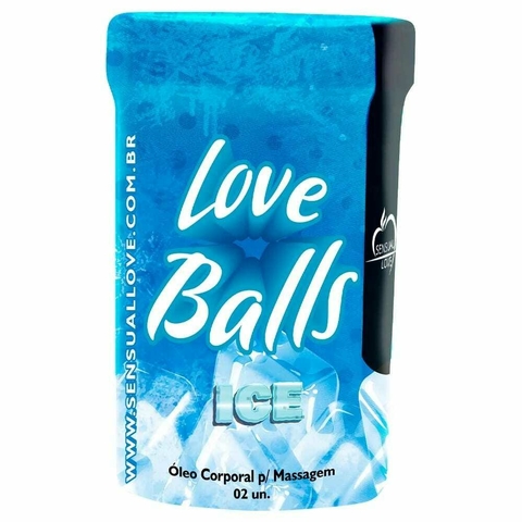 LOVE BALLS BOLINHA ICE 02 UNIDADES SENSUAL LOVE - comprar online