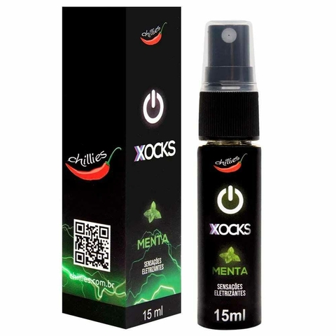 XOCKS GEL BEIJAVEL ELETRIZANTE 15ML CHILLIES - comprar online