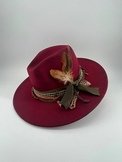 Imagem do Chapéu BoHo Chic - Feltro aba grande (10cm)