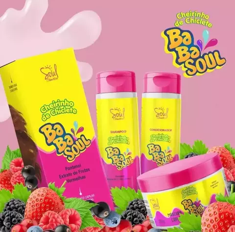 Kit Capilar Cheirinho de Chiclete - Tutti Frutti