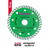 DISCO DE CORTE DIAMANTADO TURBO ECO 110MM - CORTAG - comprar online