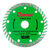 DISCO DE CORTE DIAMANTADO TURBO ECO 110MM - CORTAG