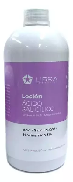 Loción con Salicílico + B3 X 250 ml LIBRA