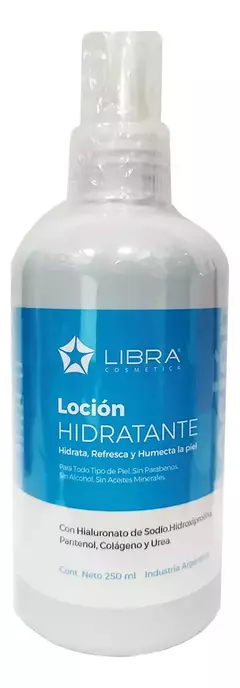 LOCION TONICA HIDRATANTE X 250 LIBRA