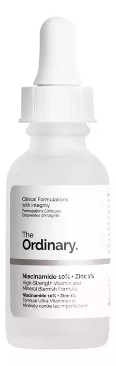 Sérum Niacinamida 10% y Zinc 1% .Día y Noche para todo tipo de piel de 30mL - THE ORDINARY