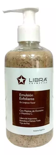 EMULSION EXFOLIANTE FACIAL X 250 GR LIBRA