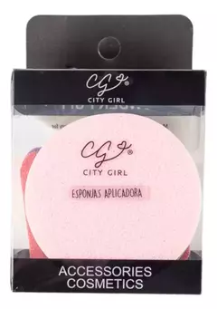 Set Esponjas Aplicadora Facial 6 unidades - CITY GIRL - comprar online