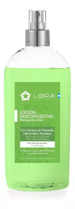LOCION DESCONGESTIVA X 250 ML LIBRA