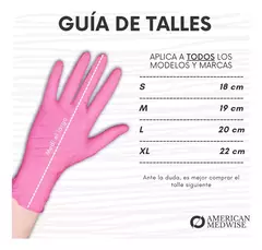 Guantes Blancos con talco M y L - EUROMIX - comprar online