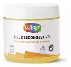 Gel DESCONGESTIVO con Extracto de Manzanilla, Tilo y Caléndula.250 gr COLLAGE