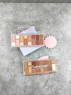 Paleta de Sombra para Ojos FLUORESCENT GLOW 25 COLORES, 2 Tonos - MISS LARA - comprar online