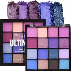 Paleta de Sombras para Cejas 16 Colores MS60- MISS LARA