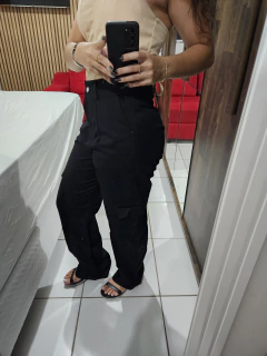 Calça Cargo pantalona - comprar online