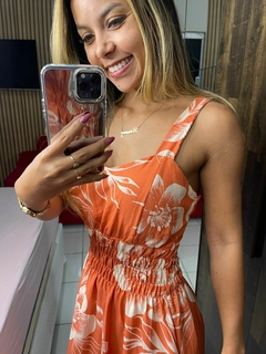 Imagem do Vestido Longo Estampado