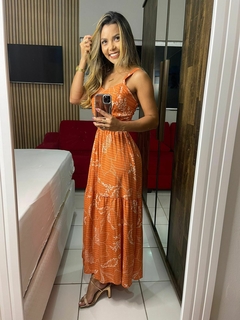 Vestido Midi Estampado