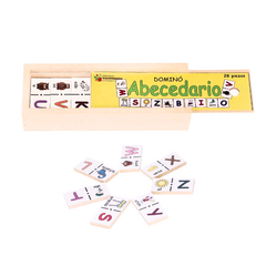 Juego de Mesa Dominó de Abecedario Didáctico