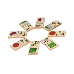 Juego de Mesa Dominó de Fracciones Didáctico en internet