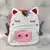 mochila peluche animal