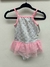 Traje de Baño Carters - plateado con tutu rosa - 9M - comprar online