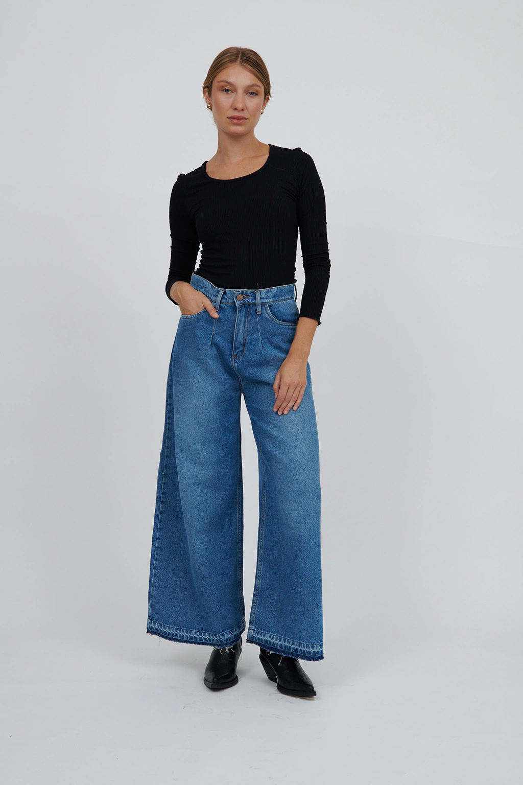 WIDE LEG GIVERNY