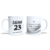 Caneca de porcelana com estampa do Salmo 23 – Presente cristão

