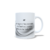 Caneca evangélica com versículo bíblico Salmo 37 em porcelana

