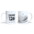 Caneca de porcelana com estampa do Salmo 128 – Presente cristão

