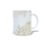 Caneca personalizada com frase motivacional sobre café – porcelana premium

