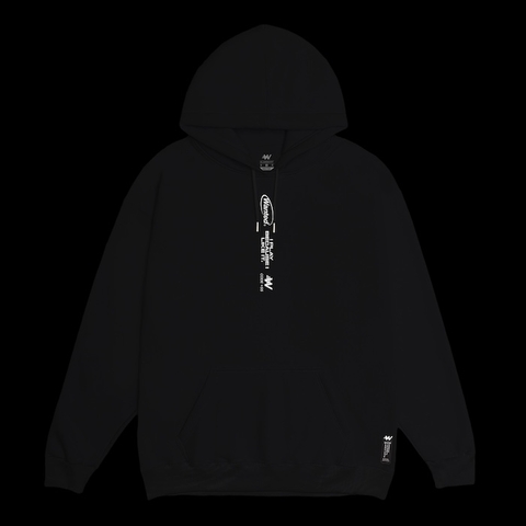 MOLETOM WANTED CANGURU LIKE IT PRETO