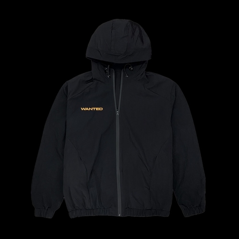 JAQUETA WANTED CORTA VENTO TACTEL PREMIUM ON TIME PRETO