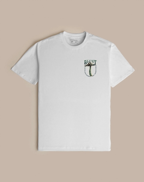 CAMISETA BASICA GIALLO Blunt NEW WHITE