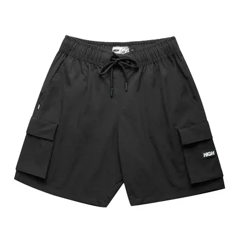 Ripstop Cargo Shorts Black High