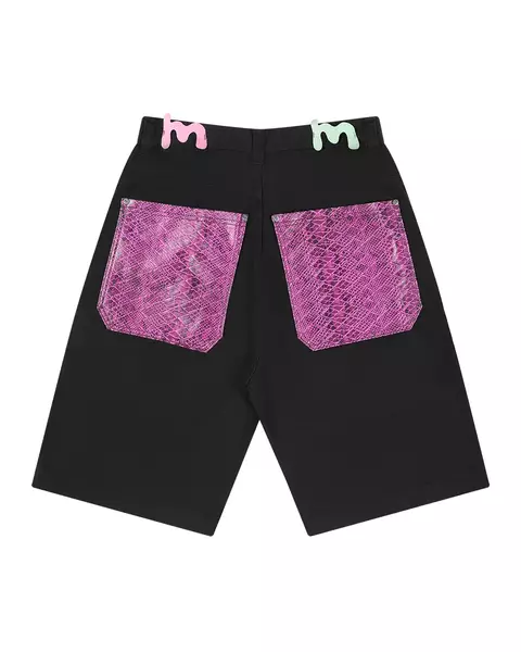 Bermuda Detalhe de Cobra (ROSA) Mad