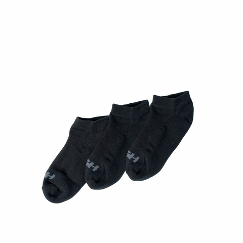 Meia Pack Sport Socks Logo Black High tam - un