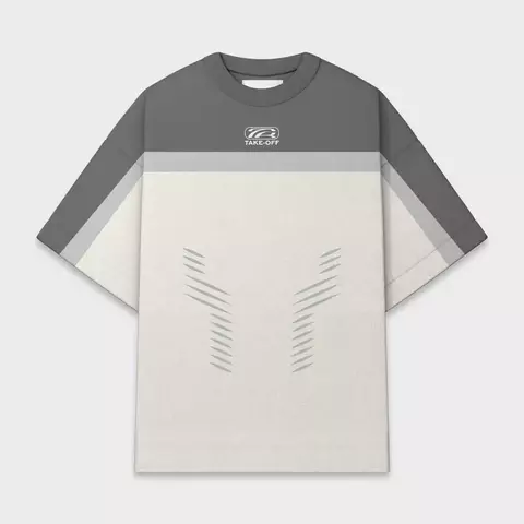 TAKE OFF CAMISETA CORE TEE GREY CINZA CLARO