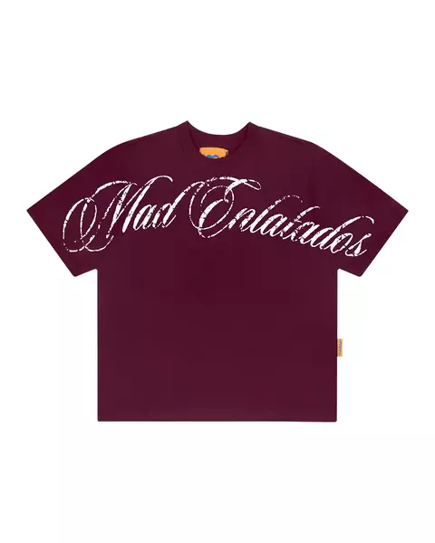Camiseta Cursiva (ROXO) Mad