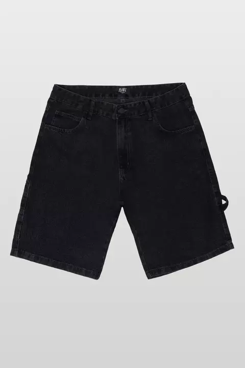 JORTS PLANO C DENIM CARPENTER WASHED BLACK
