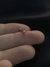Piercing Strass Plateado - Acero Quirúrgico