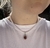 Collar de Perlas con Jaspe Rojo