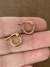 Aros Argollas Acero Dorado (s) - comprar online