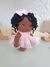 Boneca Maju / Vestido rosa